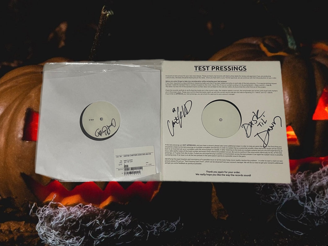 Dusk Til’ Dawn “Test Pressing” Vinyls (Extremely Rare)+(Autographed)